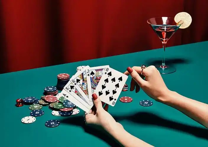 craps game lobby showing slots and live casino categories on mobile screen